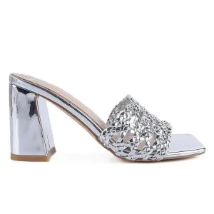 Adorbs Braided Straps Slip on Sandals