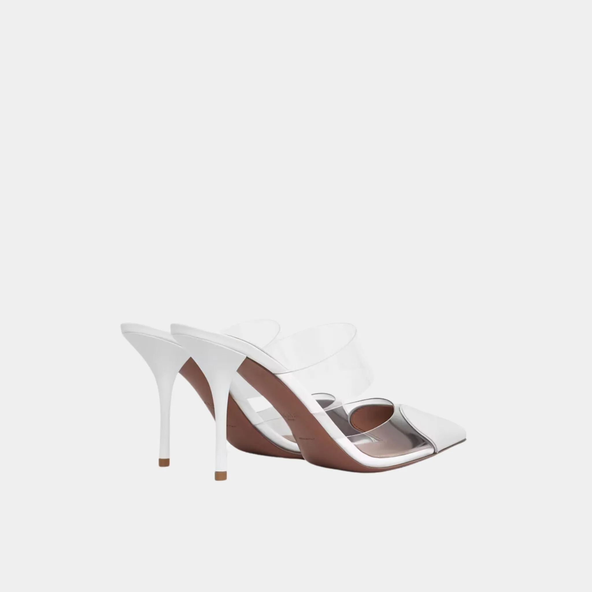 Alaia Le Cœur Mules In Patent Calfskin