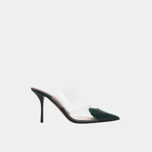 Alaia Le Cœur Mules In Patent Calfskin