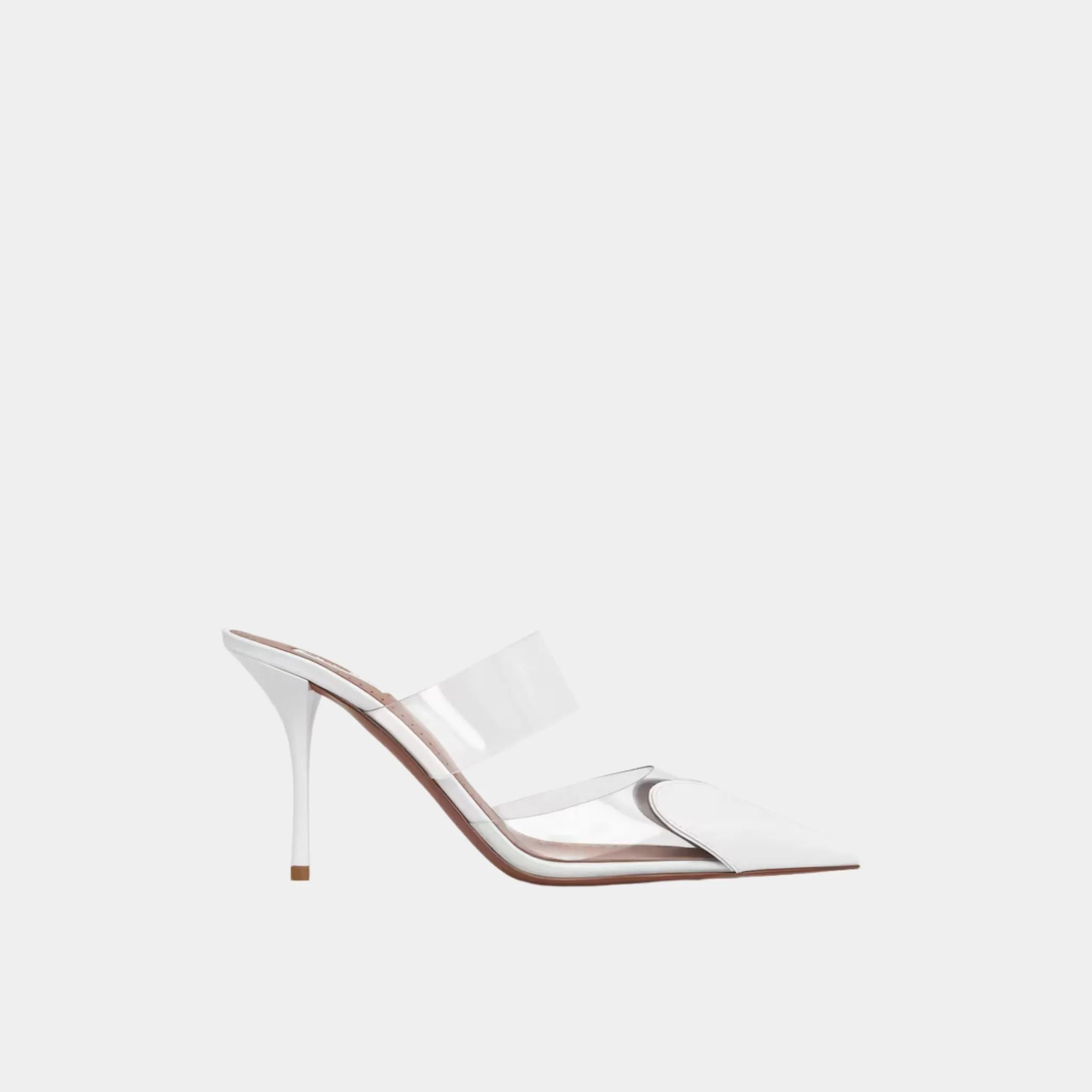 Alaia Le Cœur Mules In Patent Calfskin
