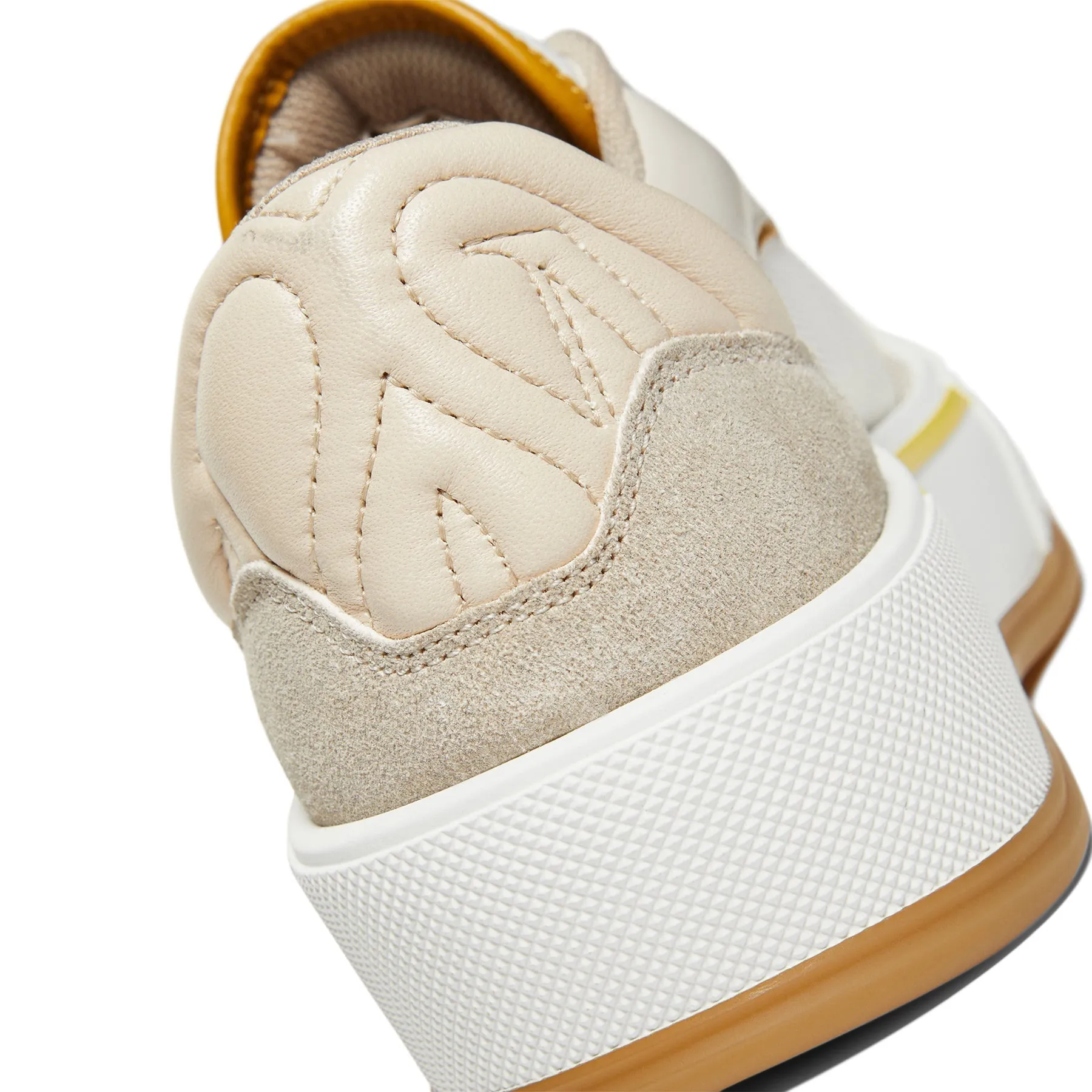 Alexander McQueen Skate Deck Sneaker (White/Yellow)