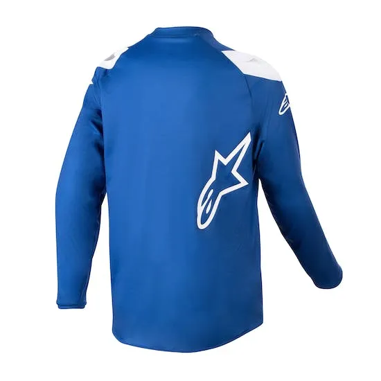 ALPINESTARS 2023 YOUTH RACER NARIN JERSEY - BLUE RAY WHITE