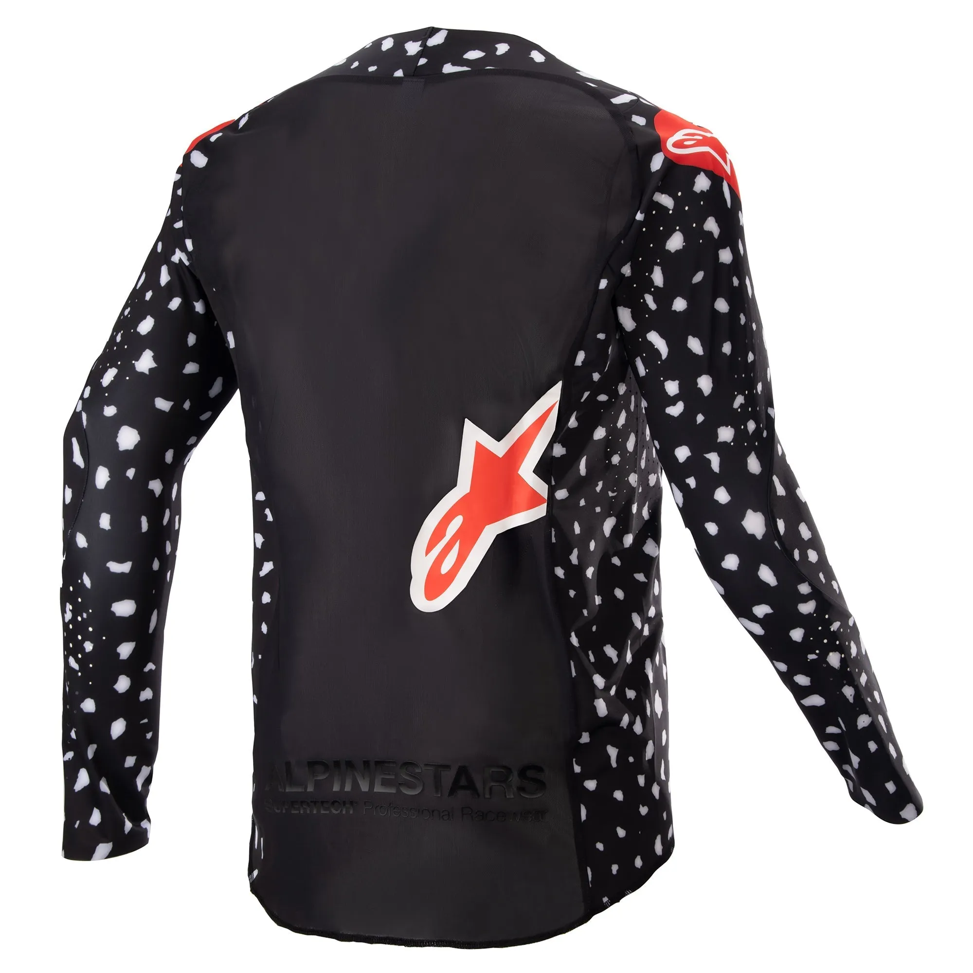 ALPINESTARS 2023 YOUTH RACER NORTH JERSEY - BLACK NEON RED