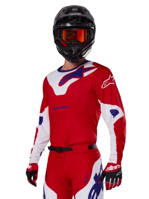 ALPINESTARS 2025 RACER VEIL JERSEY - BRIGHT RED WHITE