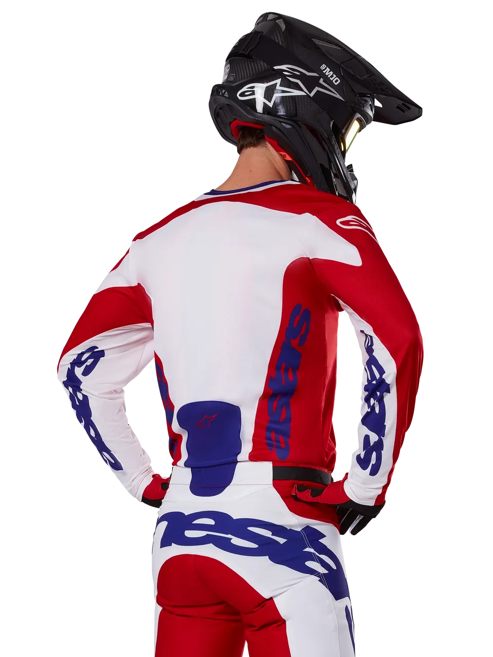 ALPINESTARS 2025 RACER VEIL JERSEY - BRIGHT RED WHITE