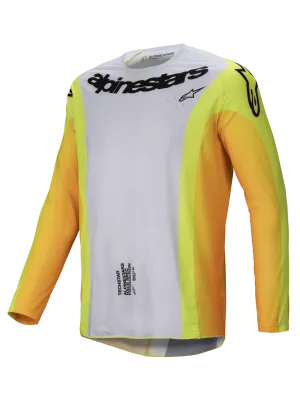 ALPINESTARS 2025 TECHSTAR MELT JERSEY - YELLOW BLACK