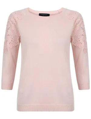 Amara Reya Paloma pink jumper