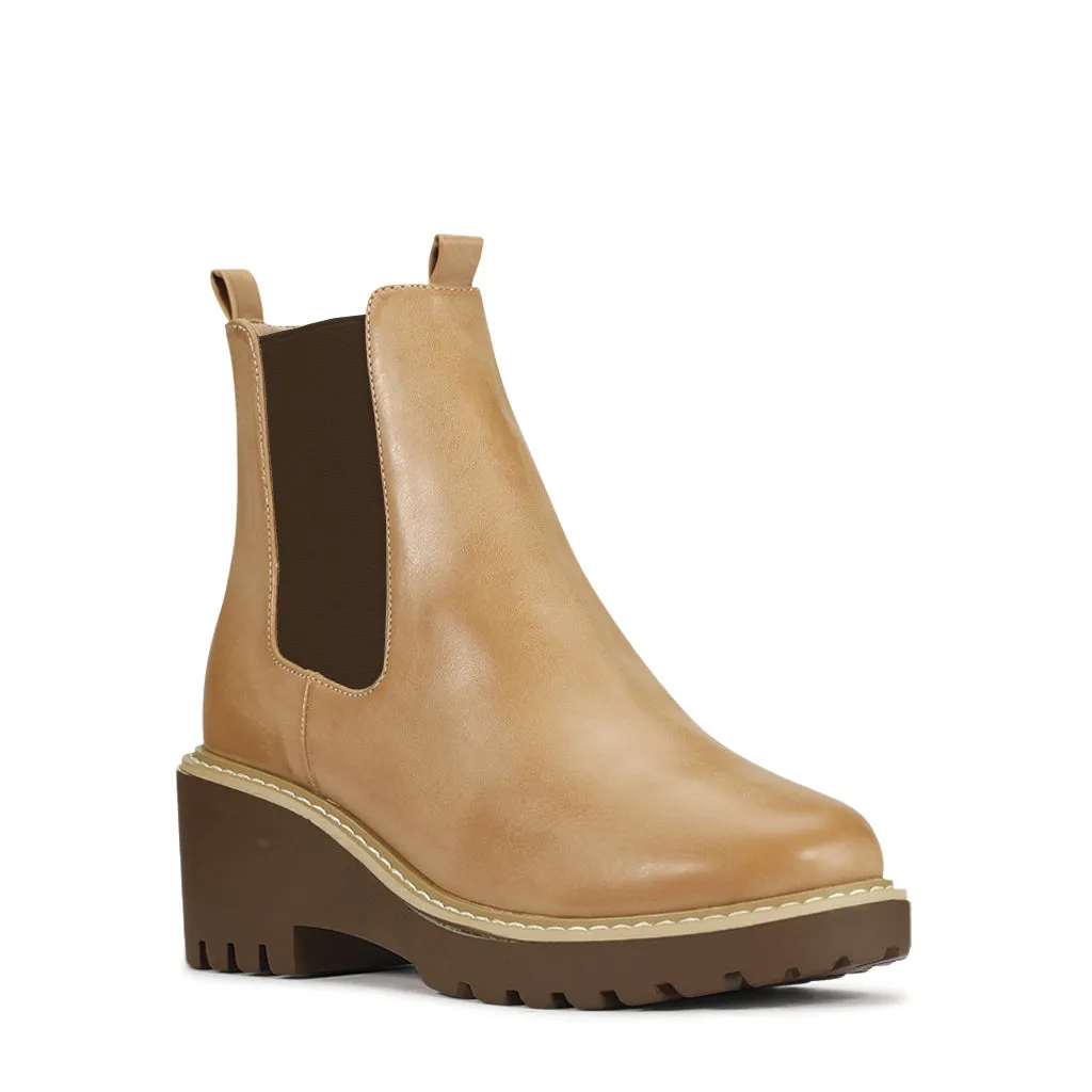 ARI WEDGE ANKLE BOOTS
