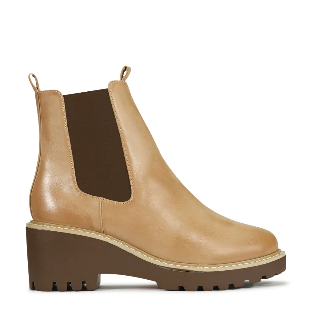 ARI WEDGE ANKLE BOOTS