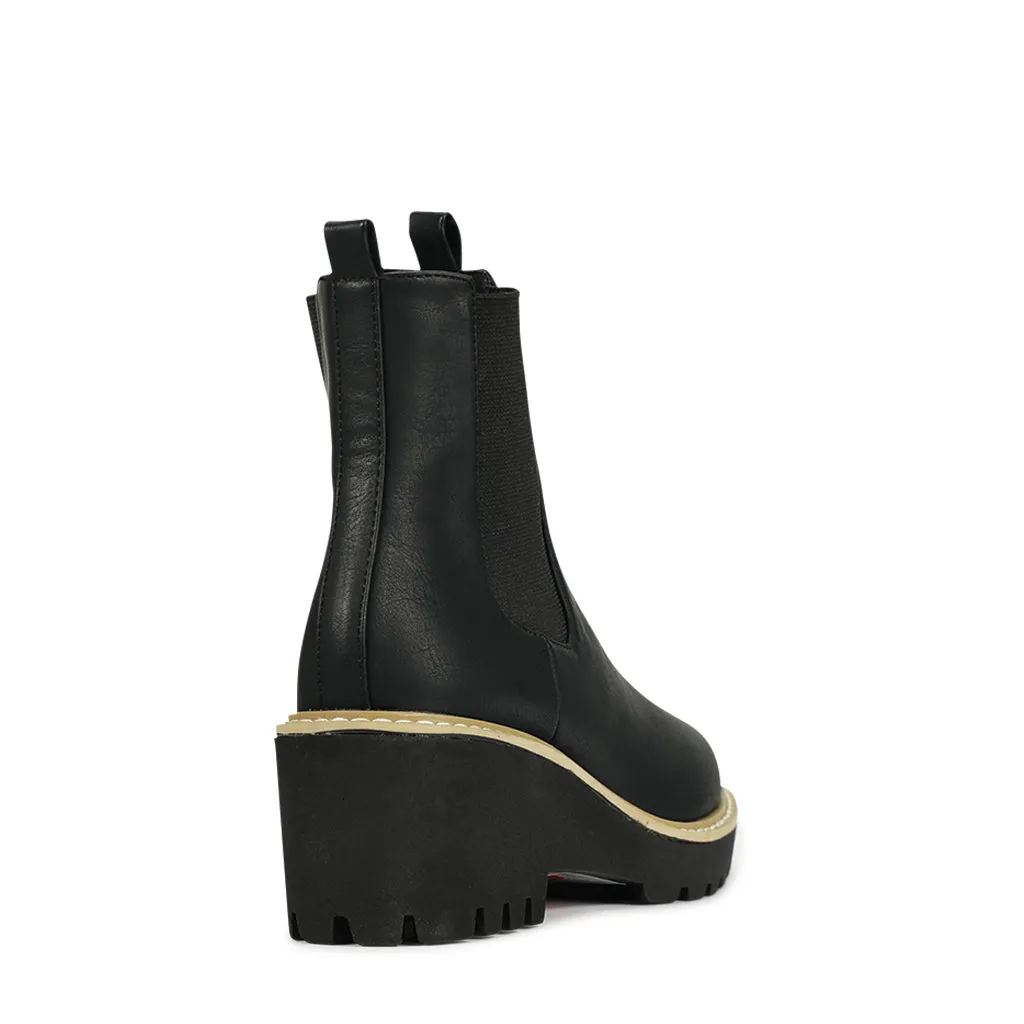 ARI WEDGE ANKLE BOOTS
