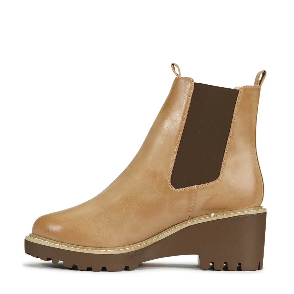 ARI WEDGE ANKLE BOOTS