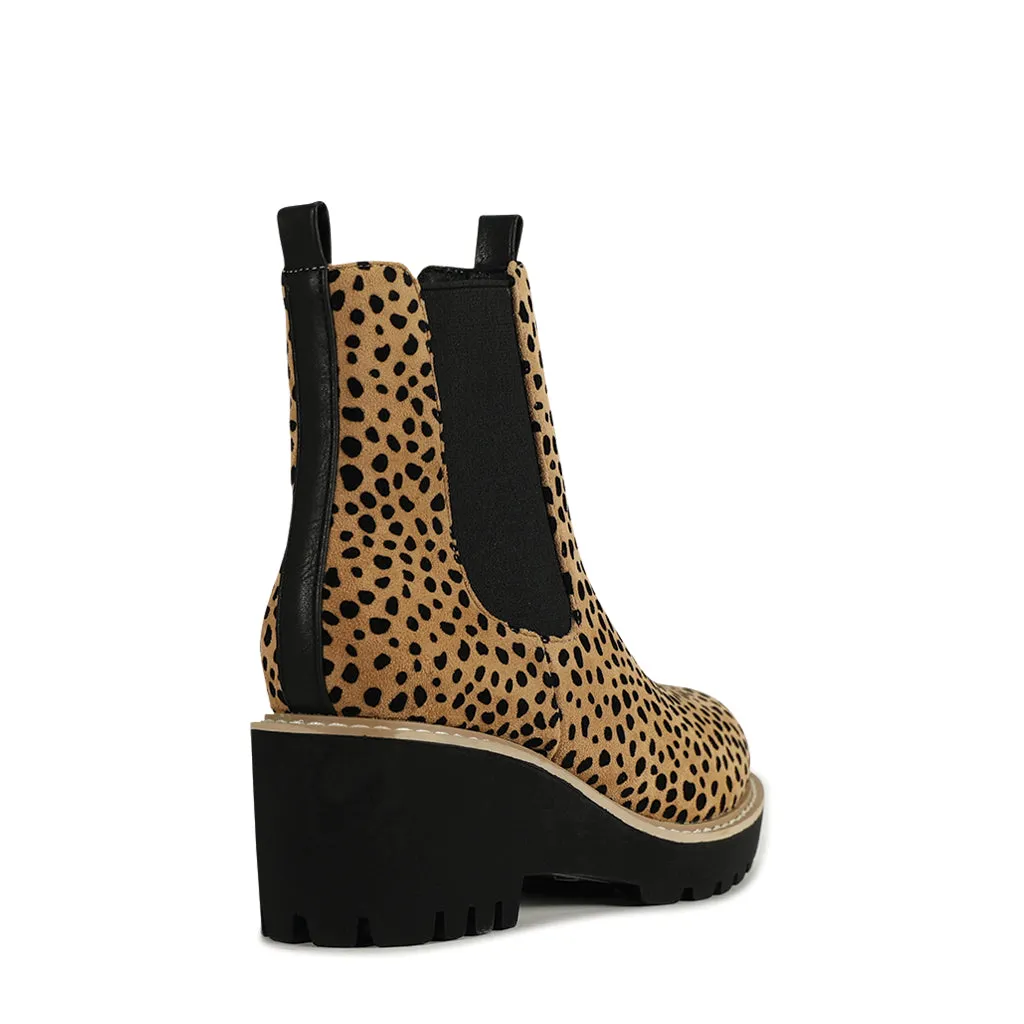 ARI WEDGE ANKLE BOOTS
