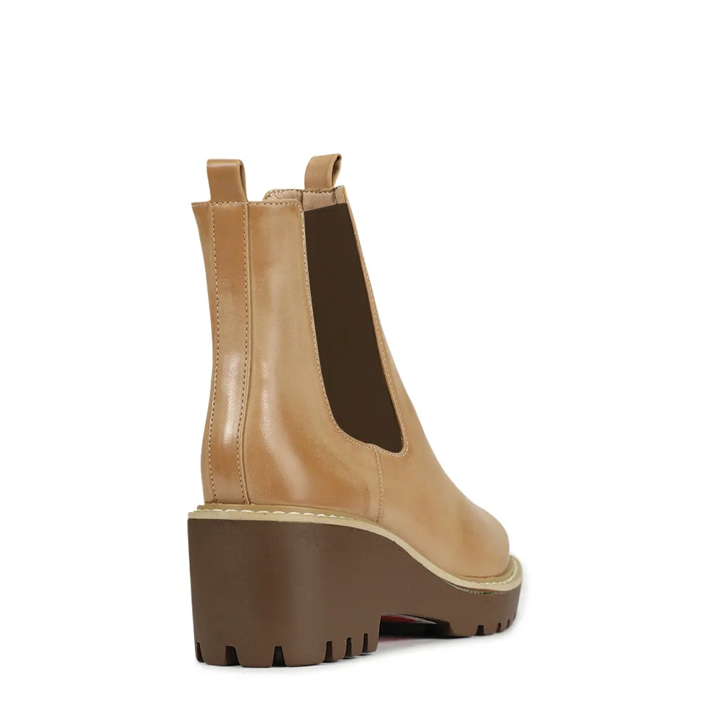 ARI WEDGE ANKLE BOOTS