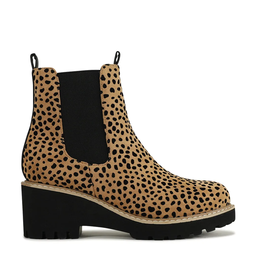 ARI WEDGE ANKLE BOOTS