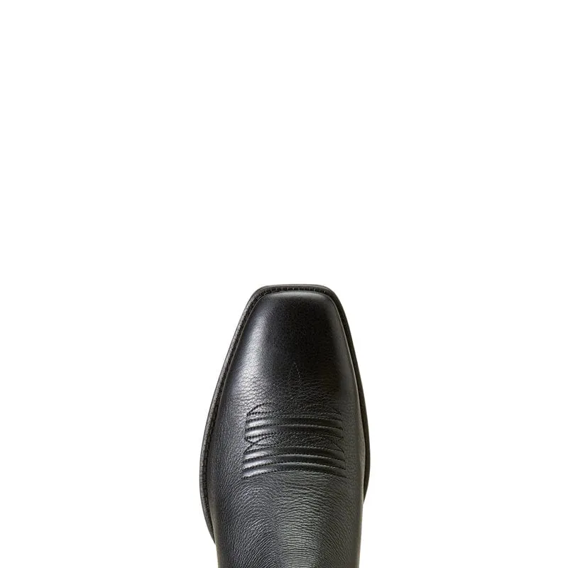 Ariat Booker Ultra Square Toe Boots - Black Deertan