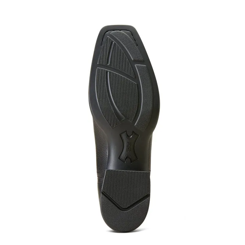 Ariat Booker Ultra Square Toe Boots - Black Deertan