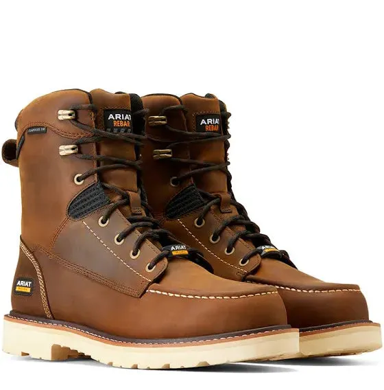 Ariat Rebar Lift 8 H2O Work Boots Composite Toe