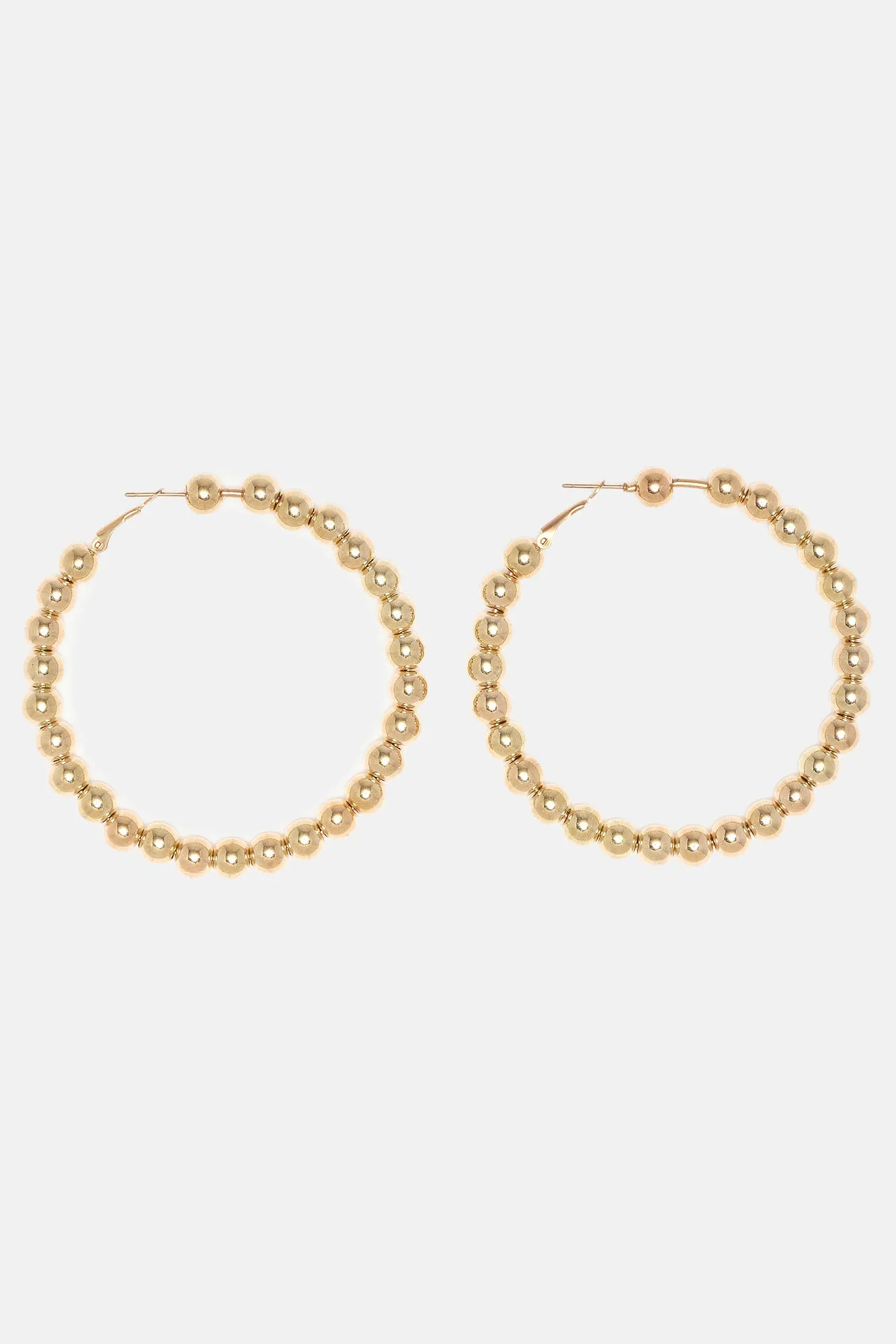 Balling On You Earrings - Gold