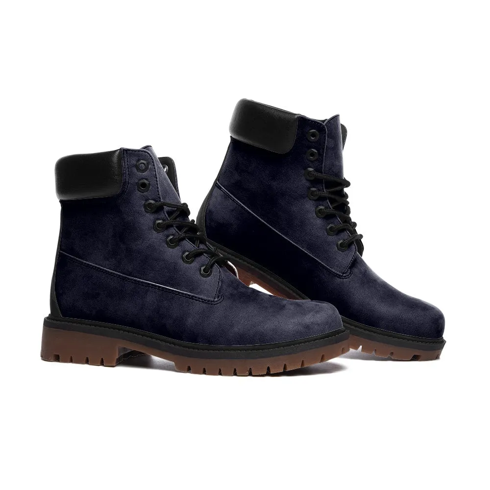 Black Cherry Casual Leather Lightweight boots TB