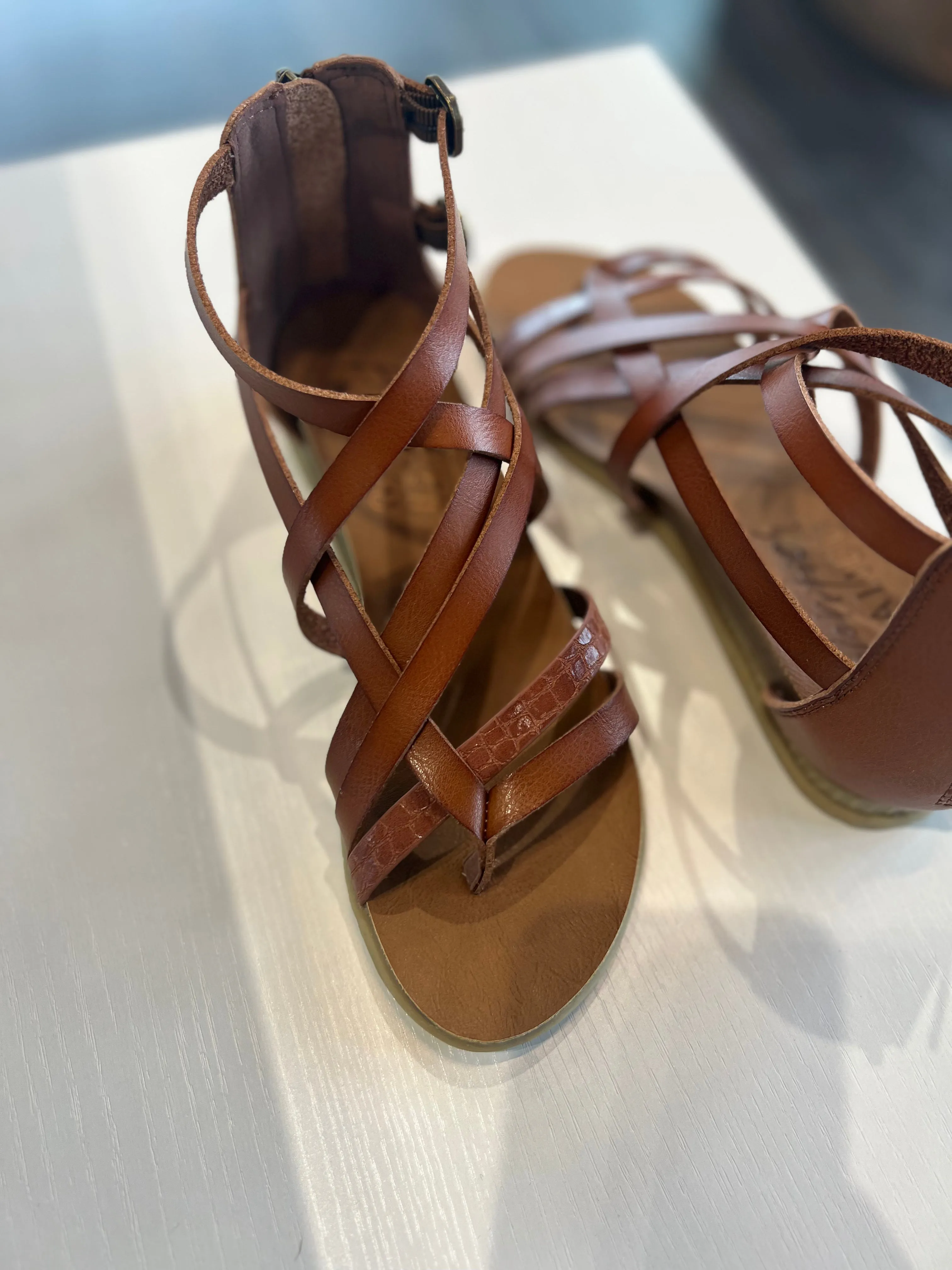Blowfish Brock Sandals (Wood Dyecut)