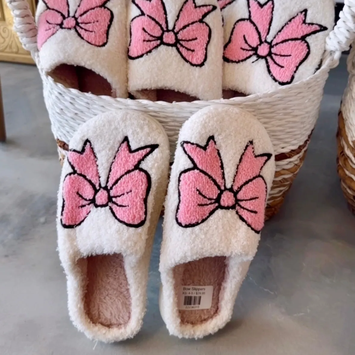 Bow Slippers