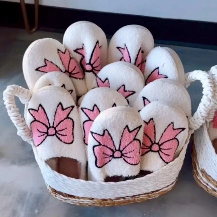 Bow Slippers