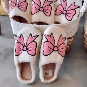 Bow Slippers