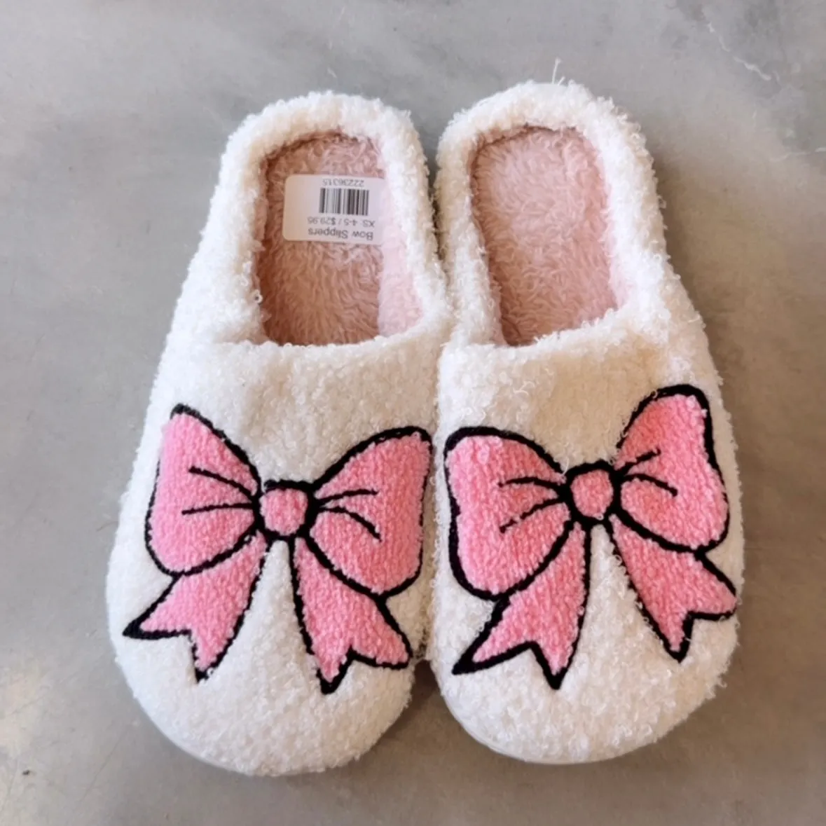 Bow Slippers