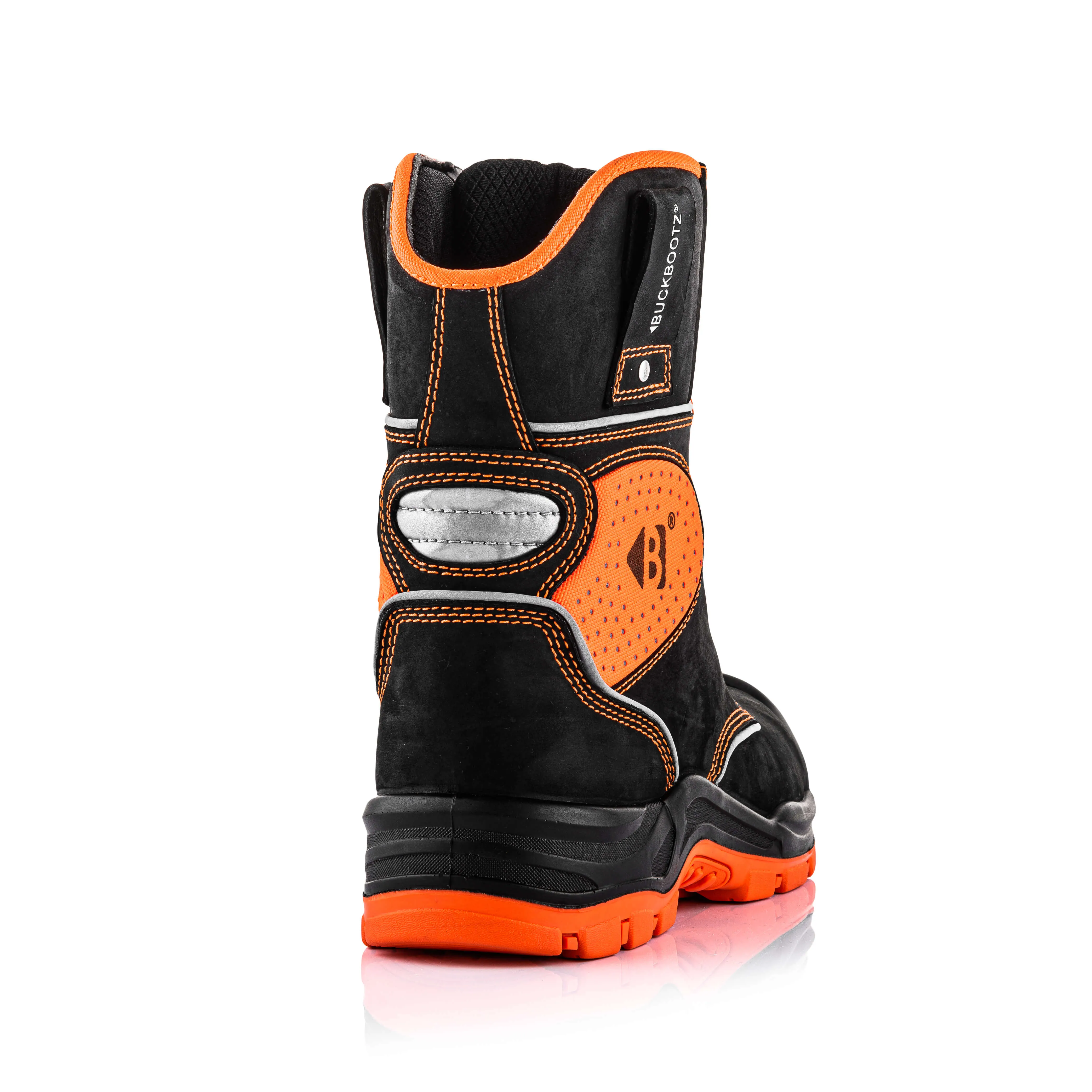 Buckbootz BVIZ6 High Leg S7S Hi Vis Lightweight Buckler Safety Boots