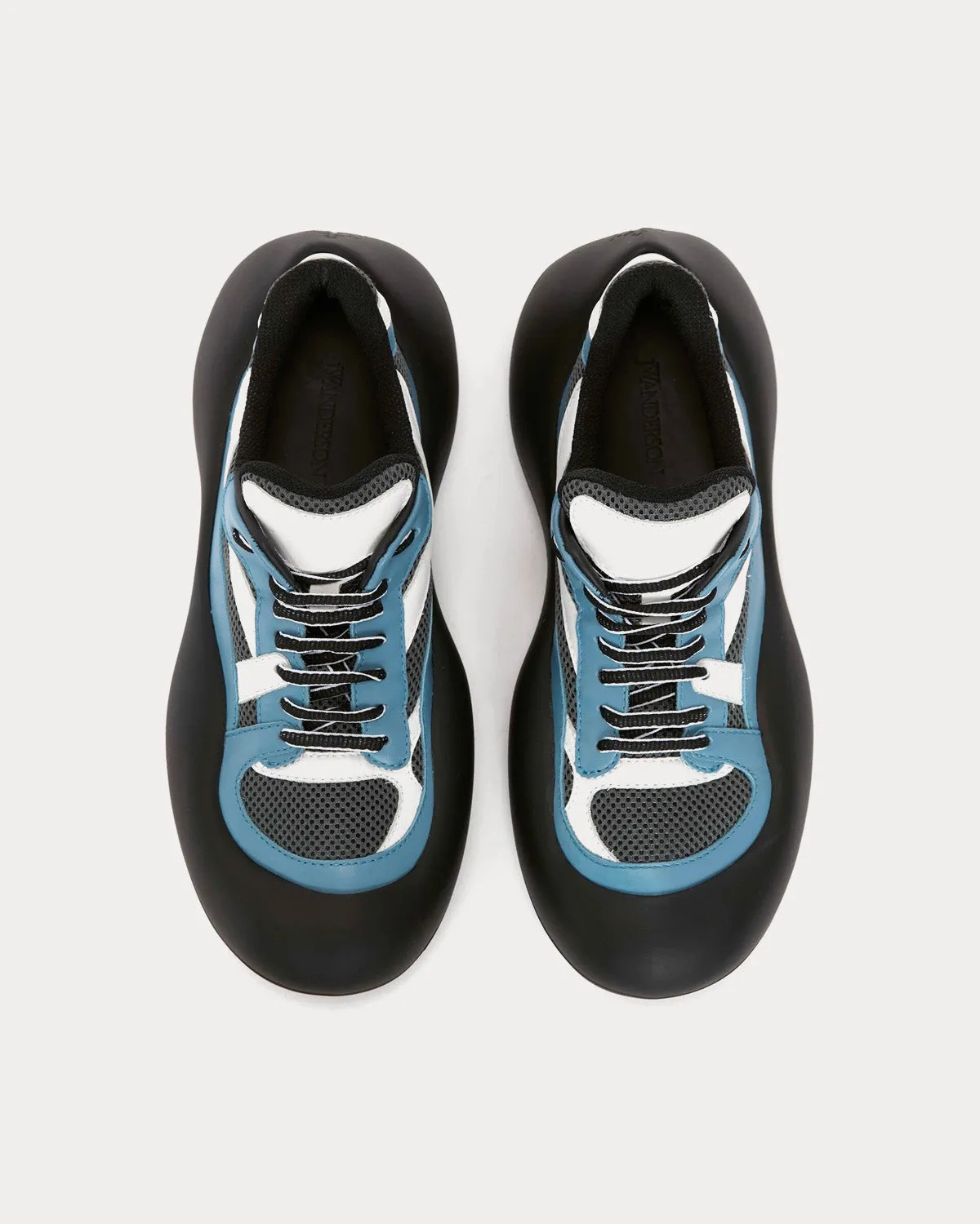 Bumper-Hike Blue / White / Black Low Top Sneakers