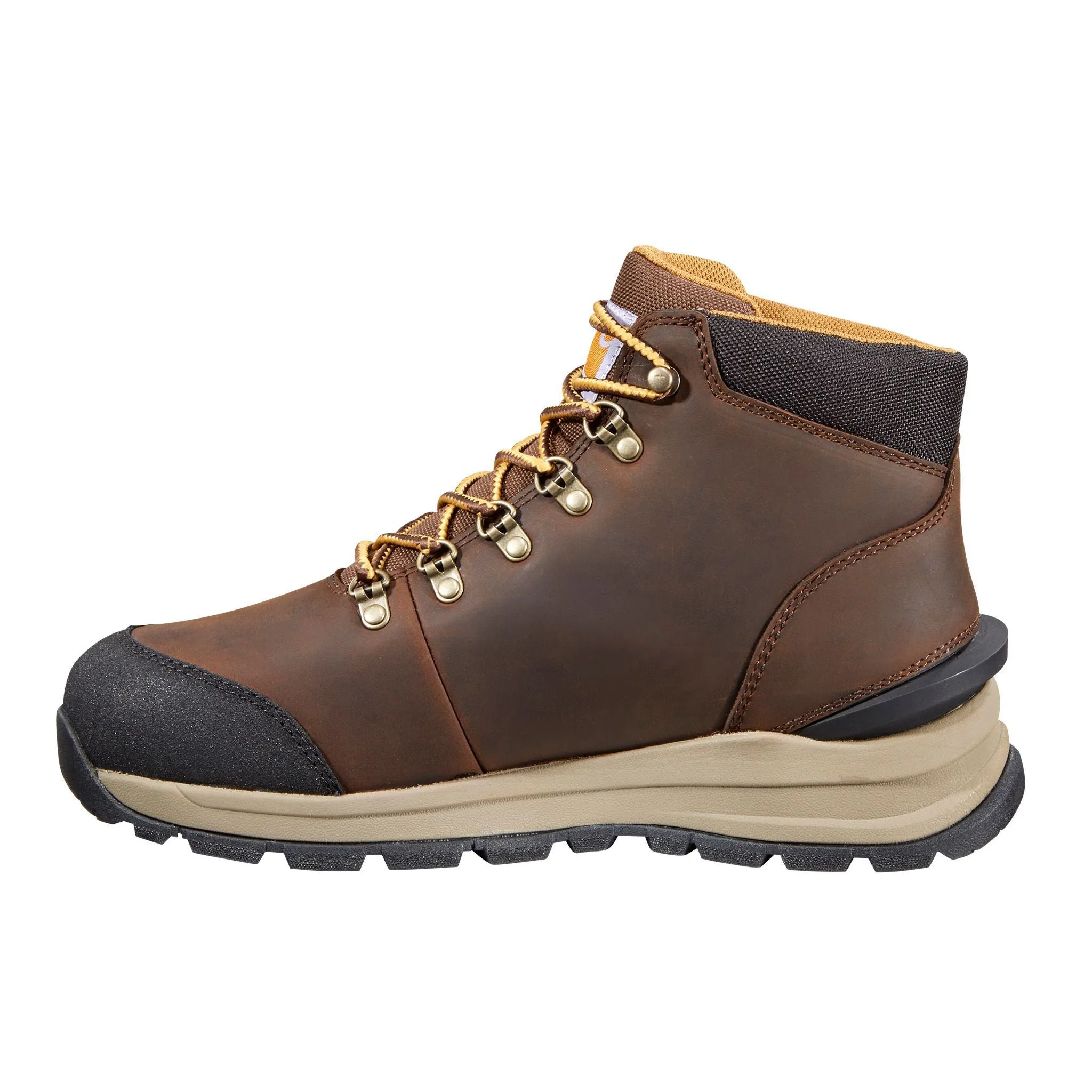 Carhartt FH5550-M 13W Gilmore 5'' Alloy-Toe Hiker Work Boots for Men, Size: 13W, Dark Brown