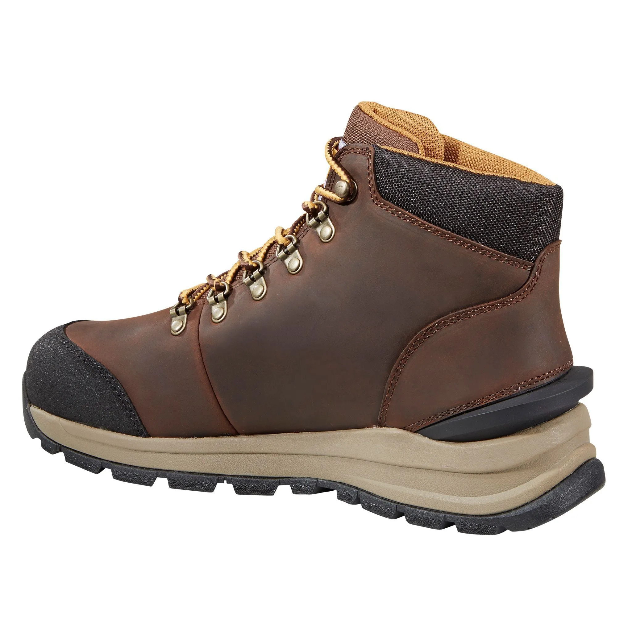 Carhartt FH5550-M 13W Gilmore 5'' Alloy-Toe Hiker Work Boots for Men, Size: 13W, Dark Brown