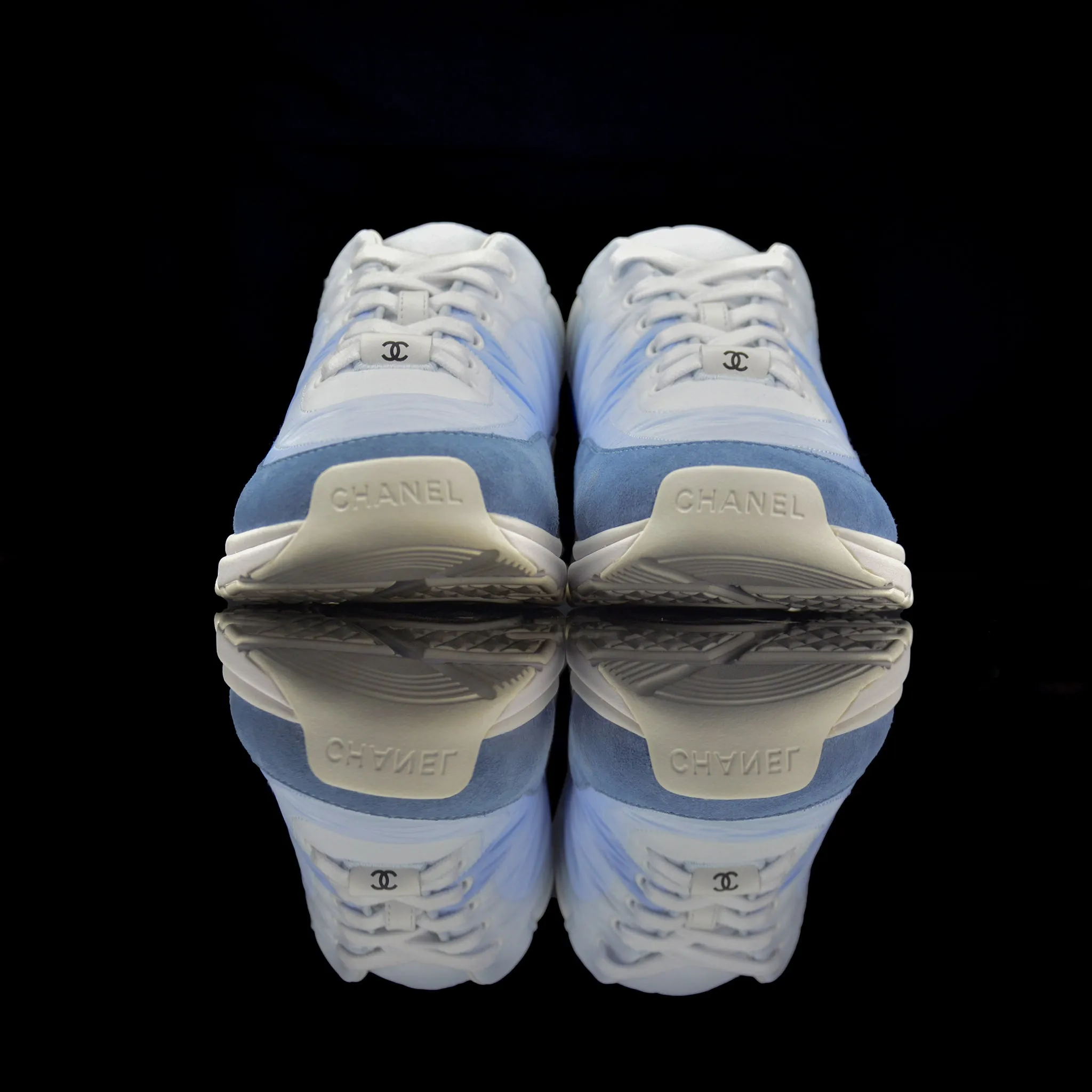 CC Sneakers Nylon Suede Reflective