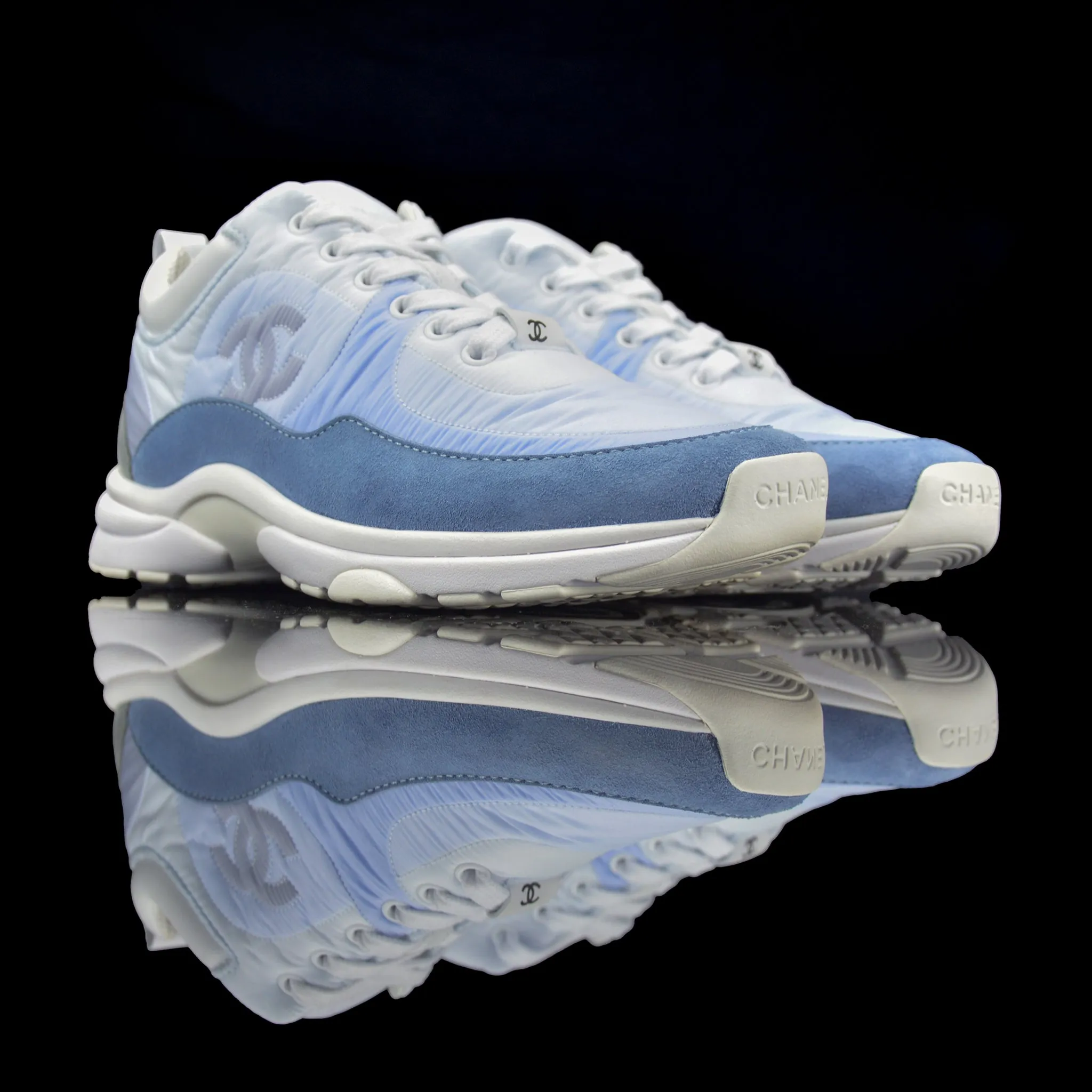 CC Sneakers Nylon Suede Reflective