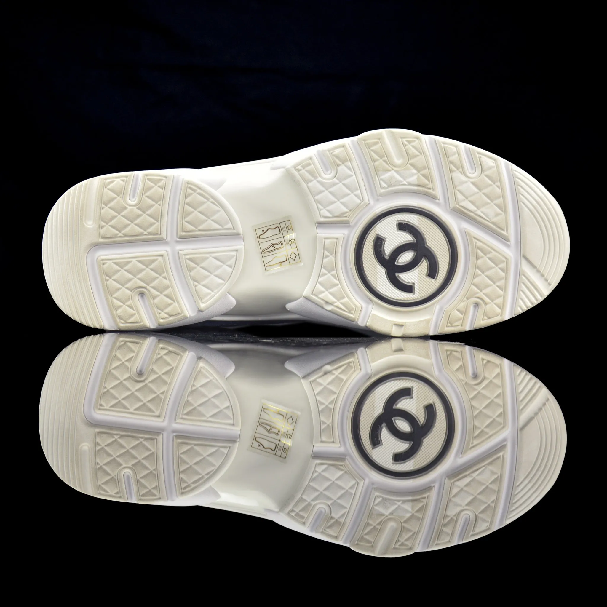 CC Sneakers Nylon Suede Reflective