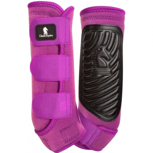Classic Equine Plum ClassicFit Hind Boots