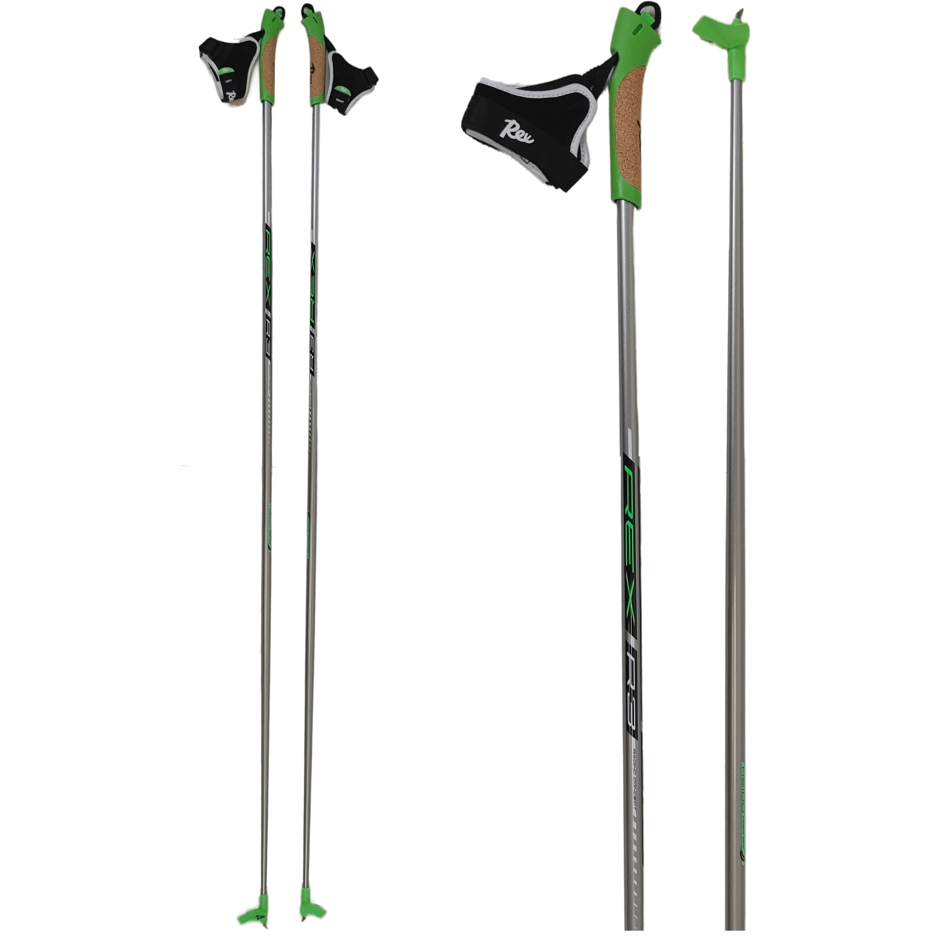Clearance 2022/2023 Rex R3 100% Carbon Poles