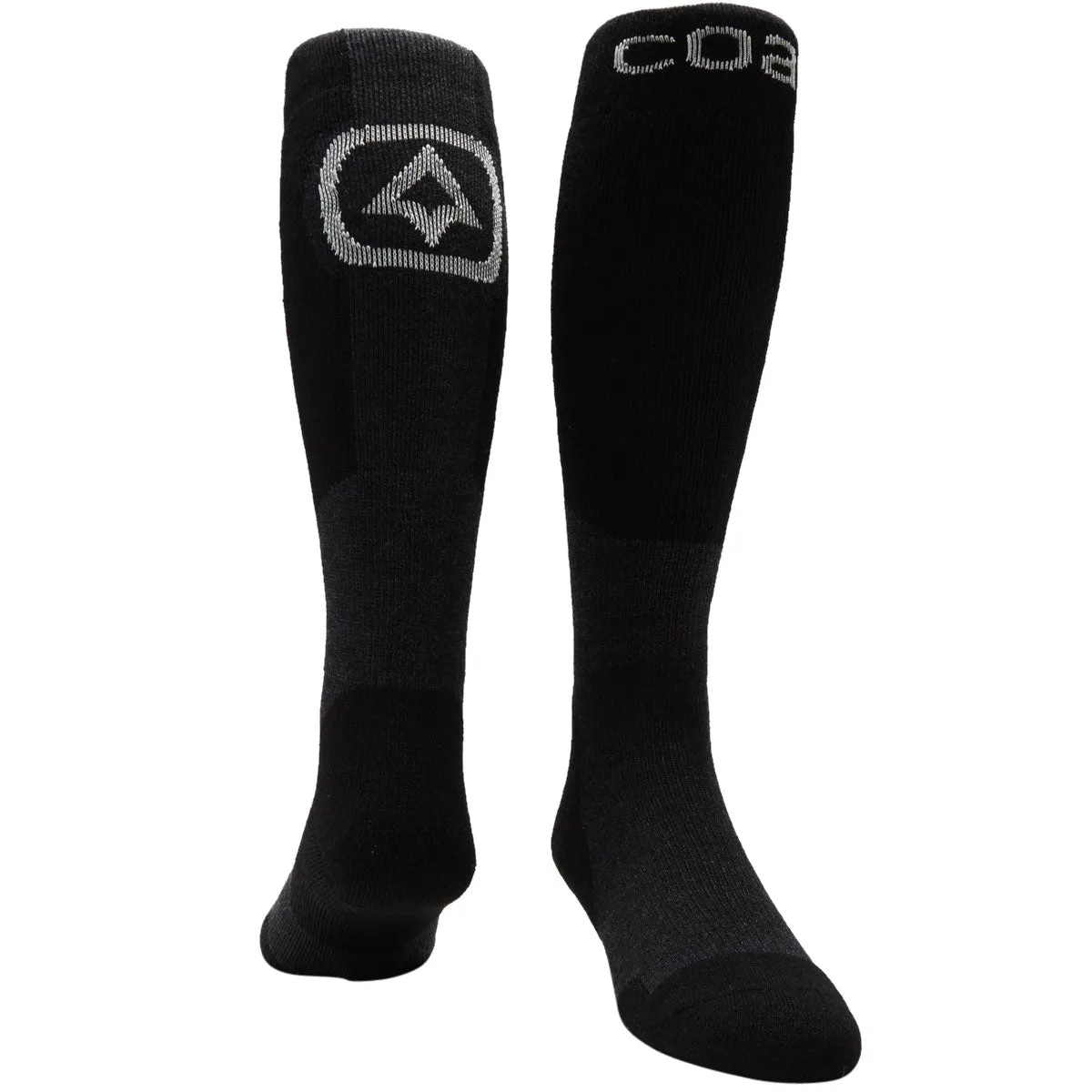 Coal Lightweight Snowboard Socks - Black