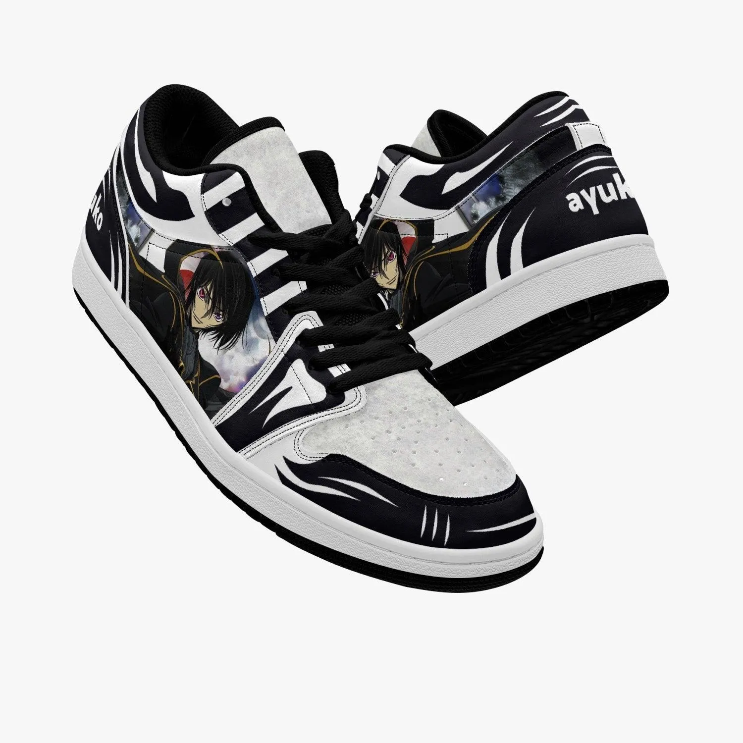 Code Geass Lelouch vi Britannia JD1 Low Anime Shoes