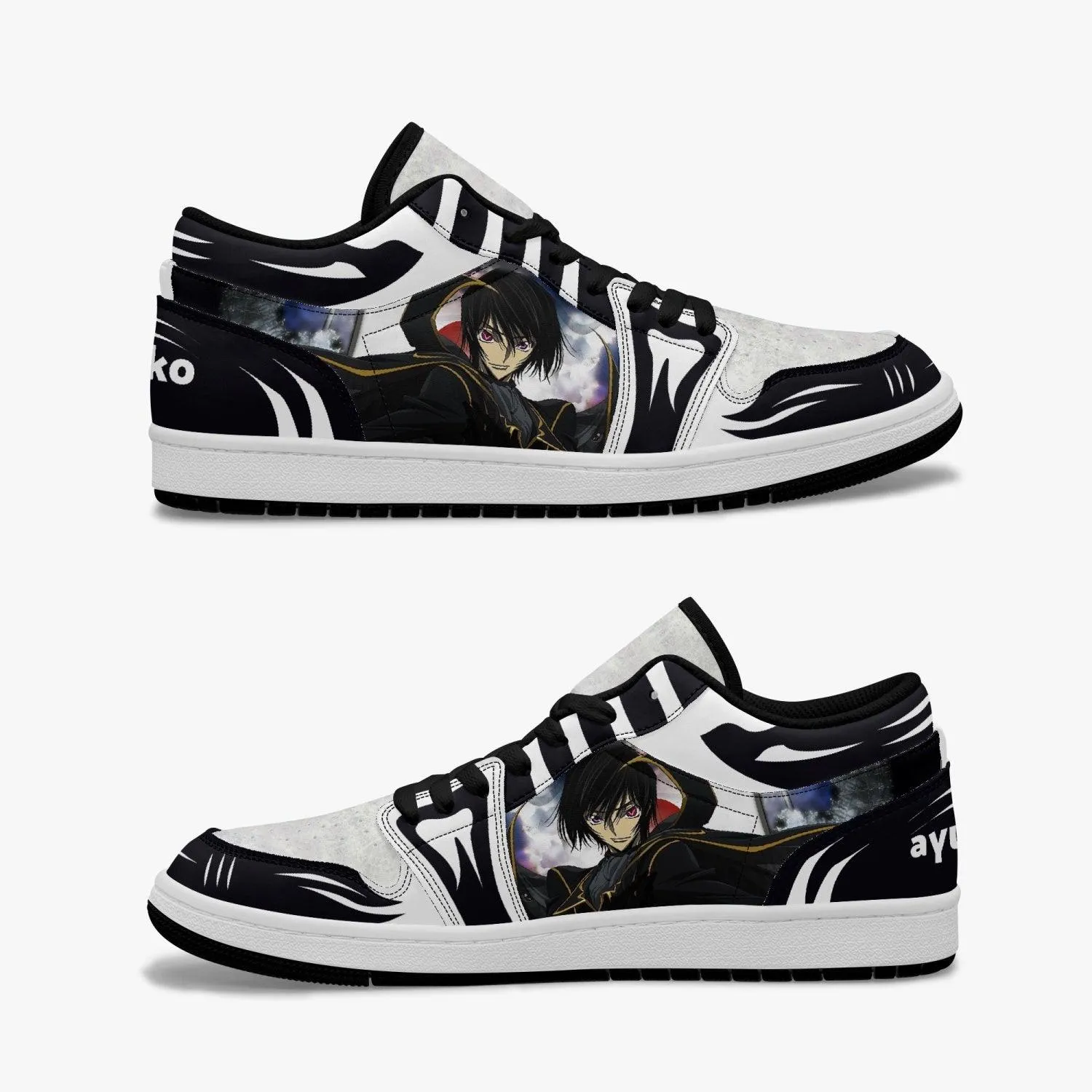 Code Geass Lelouch vi Britannia JD1 Low Anime Shoes