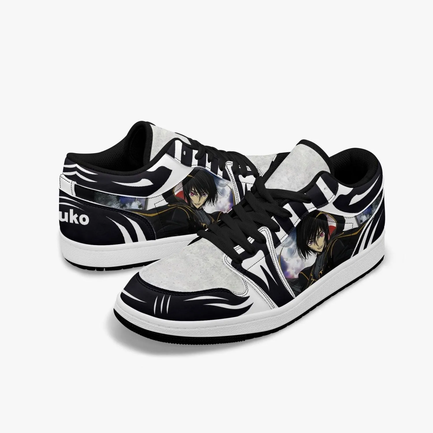 Code Geass Lelouch vi Britannia JD1 Low Anime Shoes