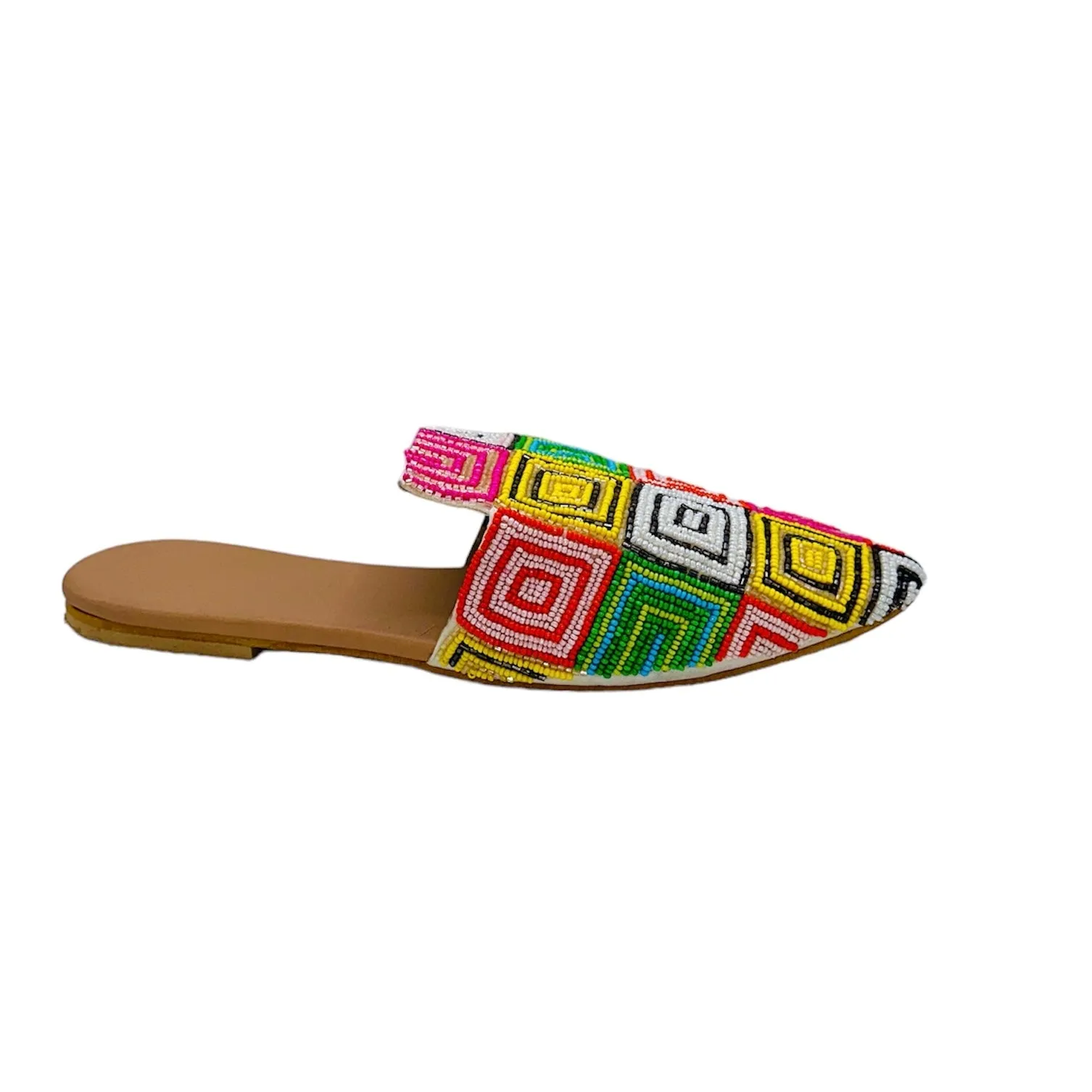 Color Box Flats - Mule Shoes
