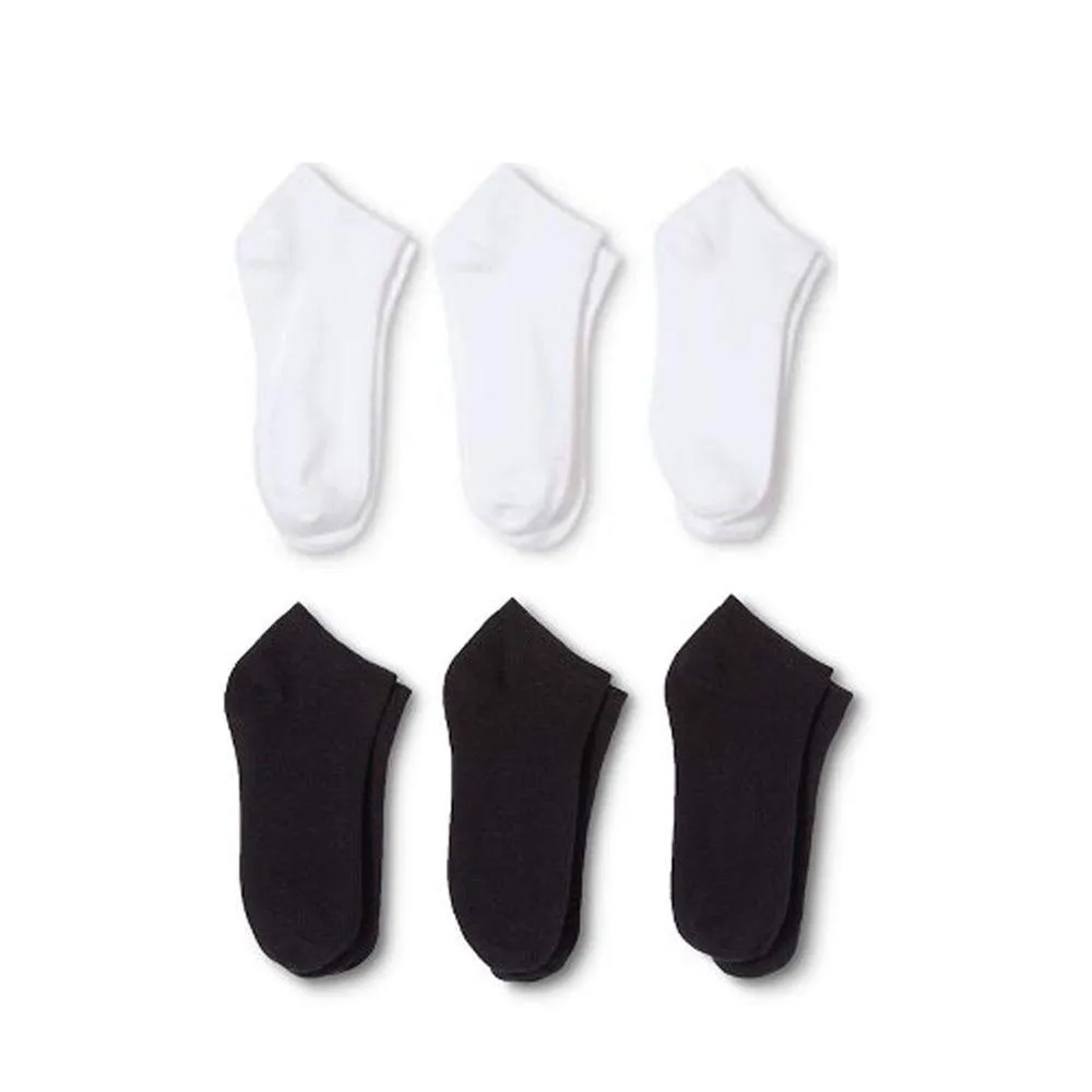 Daily Basic Polyester Low Cut Socks  Ankle, No Show Men and Women Socks - 36 Pack