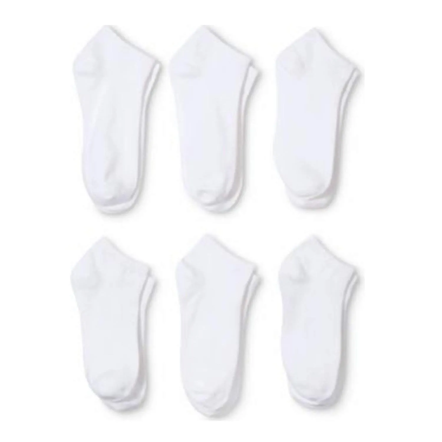 Daily Basic Polyester Low Cut Socks  Ankle, No Show Men and Women Socks - 36 Pack