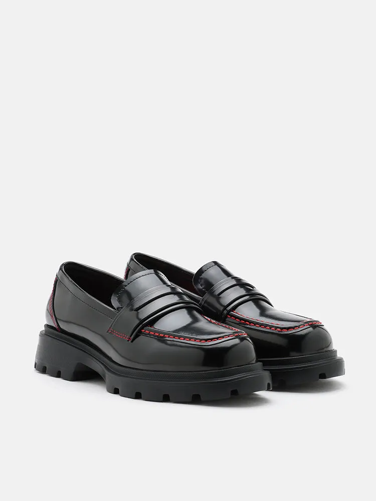 Floy Leather Loafers