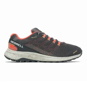 Fly Strike-Black/Tangerine Mens Trail Running Shoes