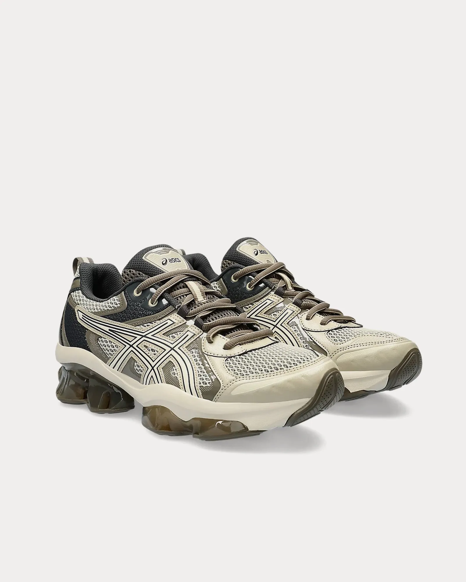 Gel-Quantum Kinetic Birch / Dark Taupe Low Top Sneakers