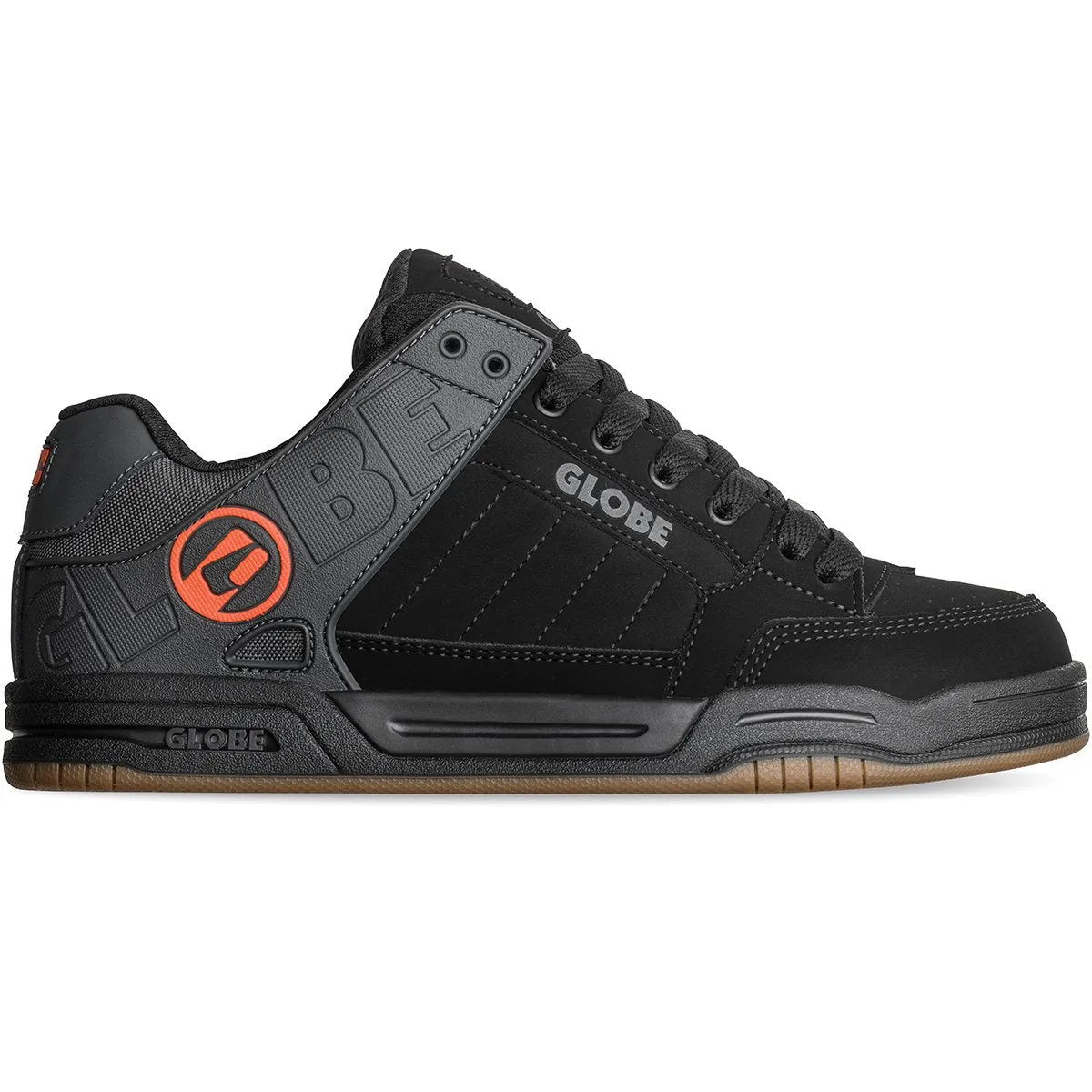 Globe Tilt Black Split Orange