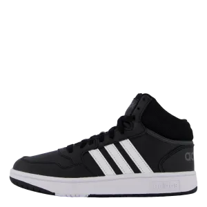 Hoops Mid Shoes Core Black / Cloud White / Grey Six
