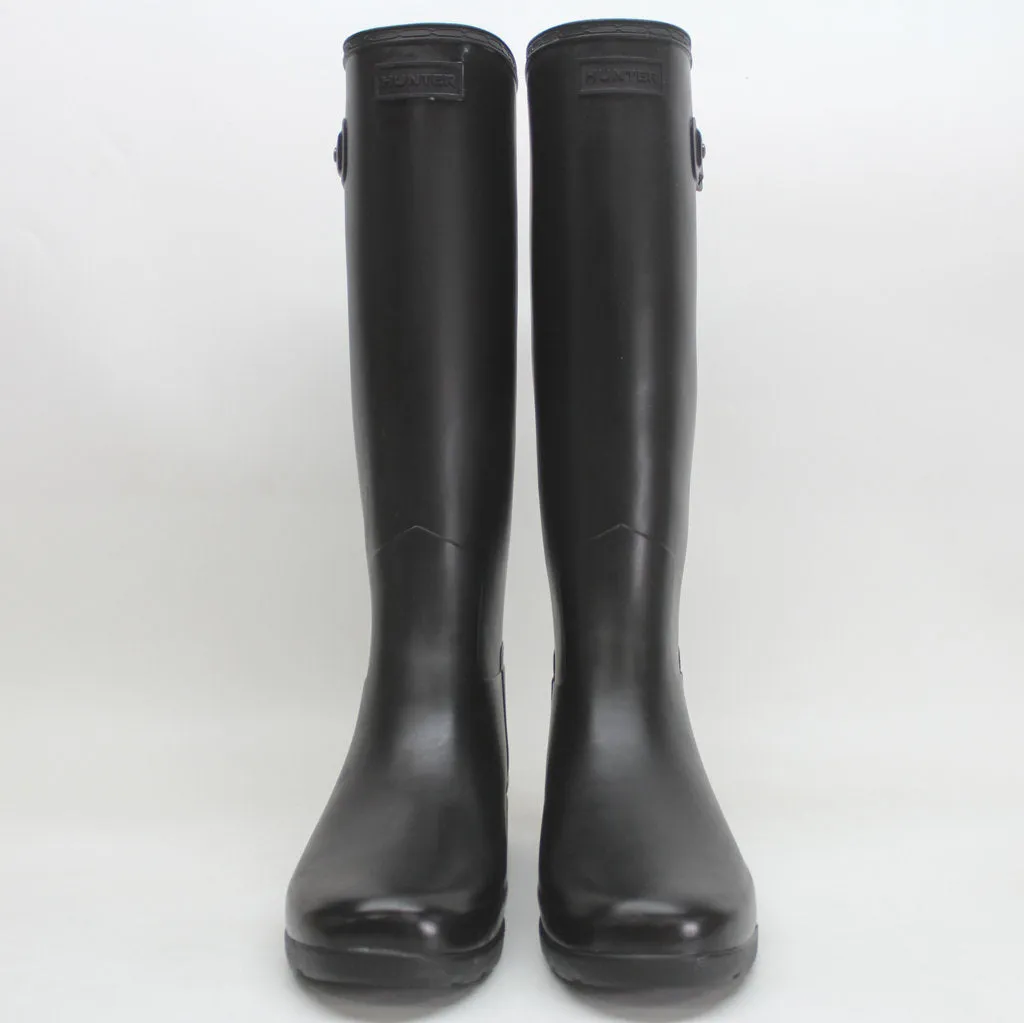 Hunter Womens Boots Original Refined Tall Pull-On Waterproof Rubber - UK 8
